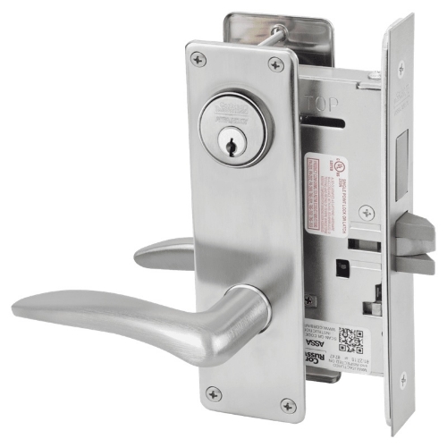 Picture of Corbin Russwin ML2065 DSN Dormitory or Entrance Mortise Lock, DS Lever, N Escutcheon