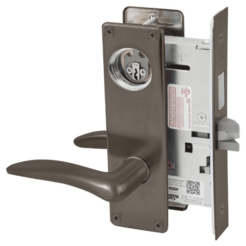 Picture of Corbin Russwin ML2065 DSN Dormitory or Entrance Mortise Lock, DS Lever, N Escutcheon