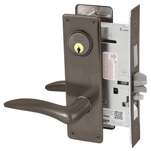 Picture of Corbin Russwin ML2067 DSN Apartment or Dormitory Mortise Lock, DS Lever, N Escutcheon