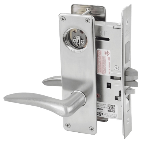 Picture of Corbin Russwin ML2067 DSN Apartment or Dormitory Mortise Lock, DS Lever, N Escutcheon