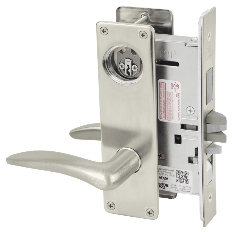 Picture of Corbin Russwin ML2067 DSN Apartment or Dormitory Mortise Lock, DS Lever, N Escutcheon