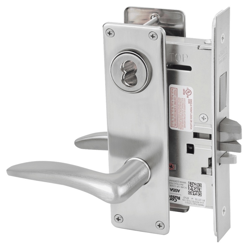 Picture of Corbin Russwin ML2072 DSN Classroom Intruder Mortise Lock, DS Lever, N Escutcheon