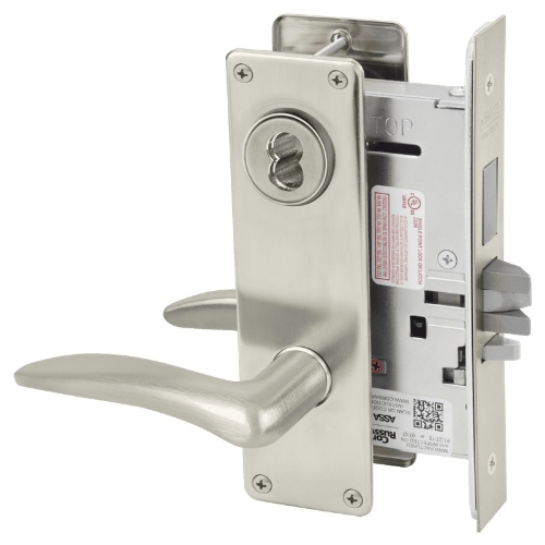 Picture of Corbin Russwin ML2075 DSN Security Entrance or Office Mortise Lock, DS Lever, N Escutcheon
