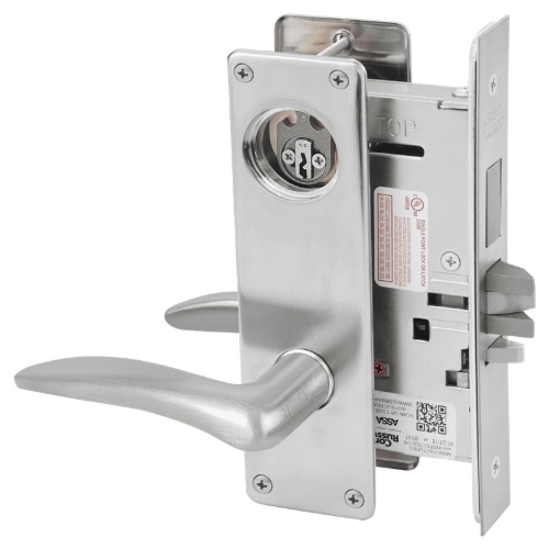 Picture of Corbin Russwin ML2075 DSN Security Entrance or Office Mortise Lock, DS Lever, N Escutcheon