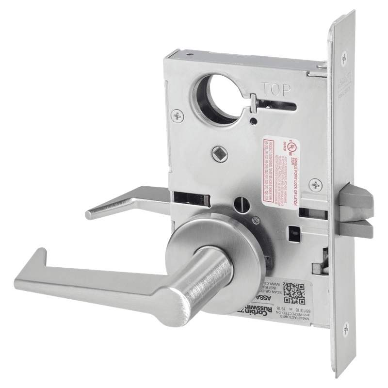 Picture of Corbin Russwin ML2010 ESA Passage or Closet Mortise Lock, ES Lever, A Rose