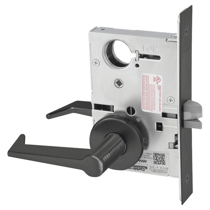 Picture of Corbin Russwin ML2010 ESA Passage or Closet Mortise Lock, ES Lever, A Rose