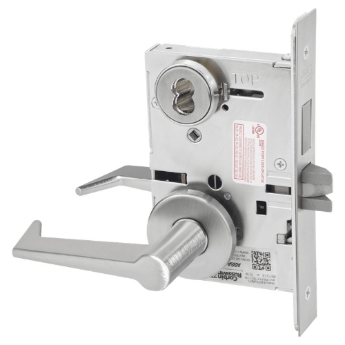 Picture of Corbin Russwin ML2065 ESA Dormitory or Entrance Mortise Lock, ES Lever, A Rose