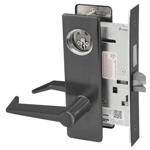 Picture of Corbin Russwin ML2024 ESM Entrance or Storeroom Mortise Lock, ES Lever, M Escutcheon