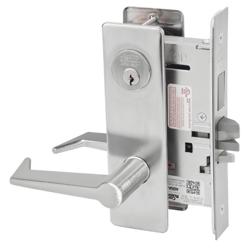 Picture of Corbin Russwin ML2029 ESM Hotel or Motel Mortise Lock, ES Lever, M Escutcheon