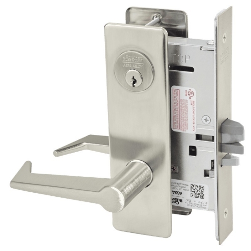 Picture of Corbin Russwin ML2032 ESM Institution or Utility Mortise Lock, ES Lever, M Escutcheon