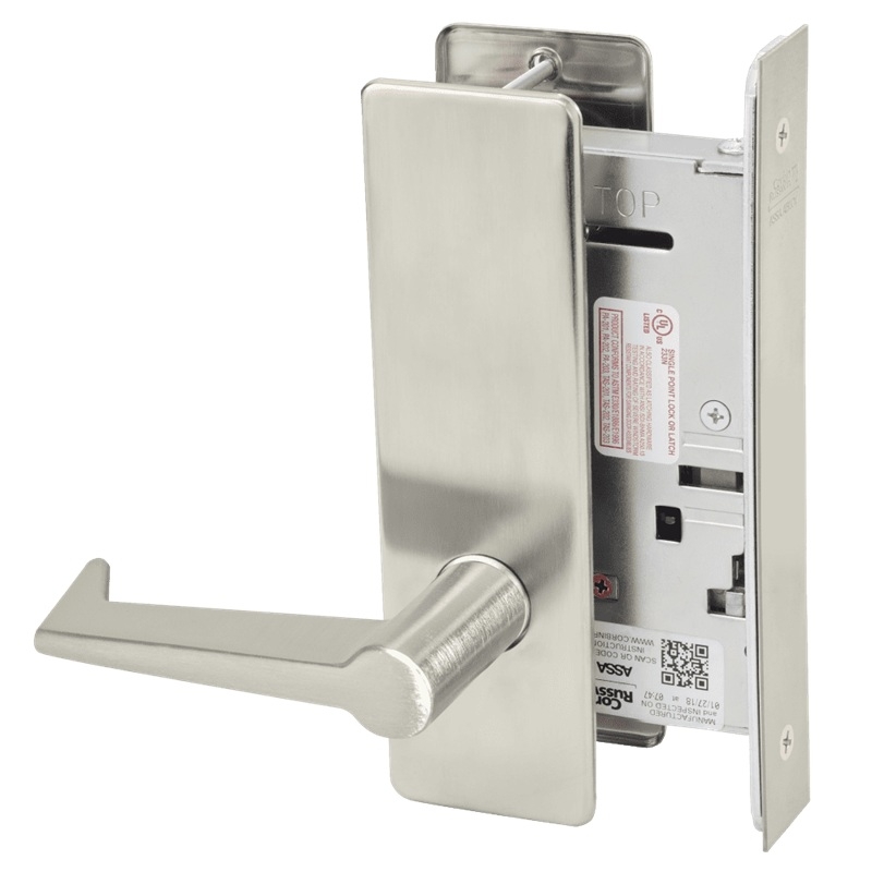Picture of Corbin Russwin ML2050 ESM Half Dummy Trim Mortise Lock, ES Lever, M Escutcheon