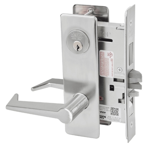 Picture of Corbin Russwin ML2067 ESM Apartment or Dormitory Mortise Lock, ES Lever, M Escutcheon