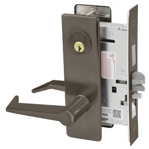 Picture of Corbin Russwin ML2067 ESM Apartment or Dormitory Mortise Lock, ES Lever, M Escutcheon