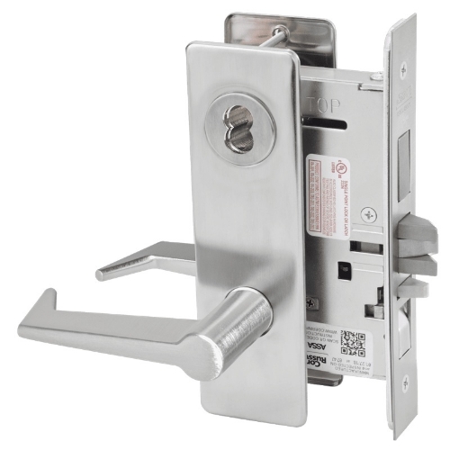 Picture of Corbin Russwin ML2067 ESM Apartment or Dormitory Mortise Lock, ES Lever, M Escutcheon
