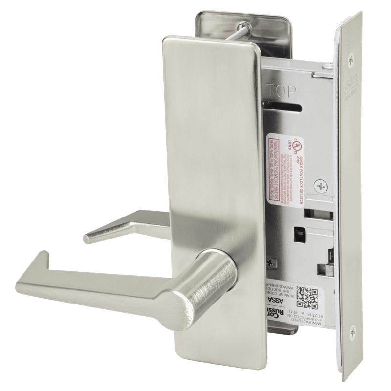 Picture of Corbin Russwin ML2070 ESM Full Dummy Trim Mortise Lock, ES Lever, M Escutcheon