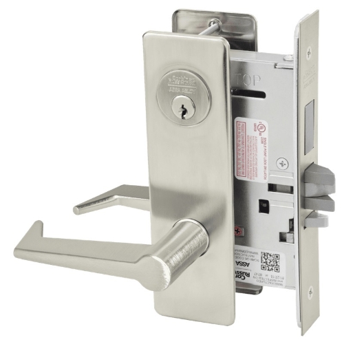 Picture of Corbin Russwin ML2072 ESM Classroom Intruder Mortise Lock, ES Lever, M Escutcheon