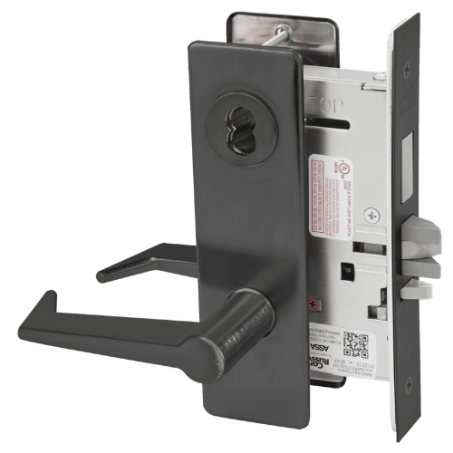 Picture of Corbin Russwin ML2075 ESM Security Entrance or Office Mortise Lock, ES Lever, M Escutcheon