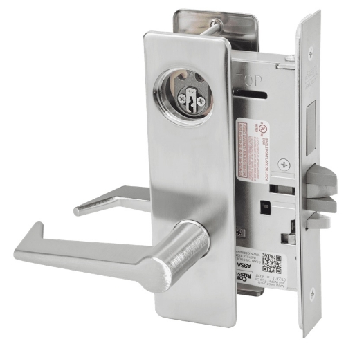 Picture of Corbin Russwin ML2075 ESM Security Entrance or Office Mortise Lock, ES Lever, M Escutcheon