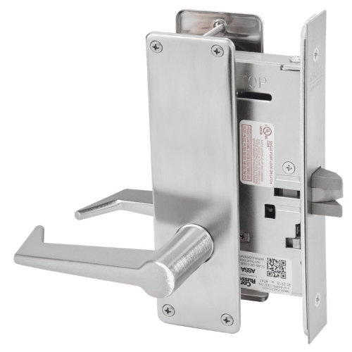 Picture of Corbin Russwin ML2010 ESN Passage or Closet Mortise Lock, ES Lever, N Escutcheon