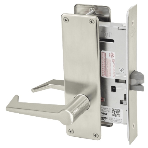 Picture of Corbin Russwin ML2010 ESN Passage or Closet Mortise Lock, ES Lever, N Escutcheon