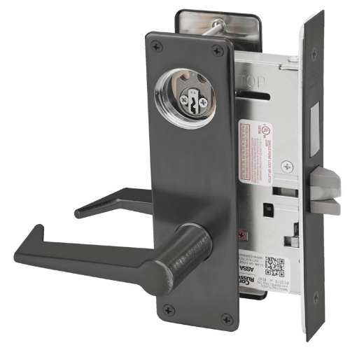 Picture of Corbin Russwin ML2022 ESN Store Door Mortise Lock, ES Lever, N Escutcheon