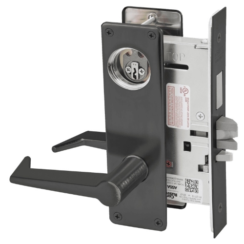 Picture of Corbin Russwin ML2029 ESN Hotel or Motel Mortise Lock, ES Lever, N Escutcheon