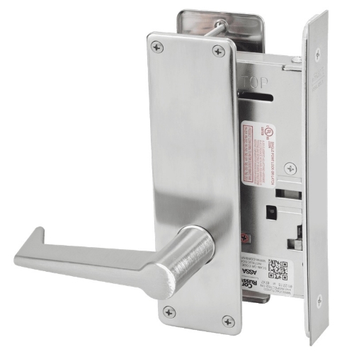 Picture of Corbin Russwin ML2050 ESN Half Dummy Trim Mortise Lock, ES Lever, N Escutcheon