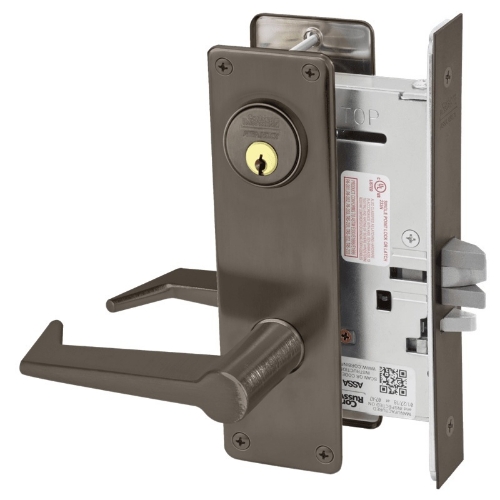 Picture of Corbin Russwin ML2055 ESN Classroom Mortise Lock, ES Lever, N Escutcheon