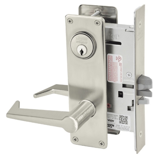 Picture of Corbin Russwin ML2055 ESN Classroom Mortise Lock, ES Lever, N Escutcheon