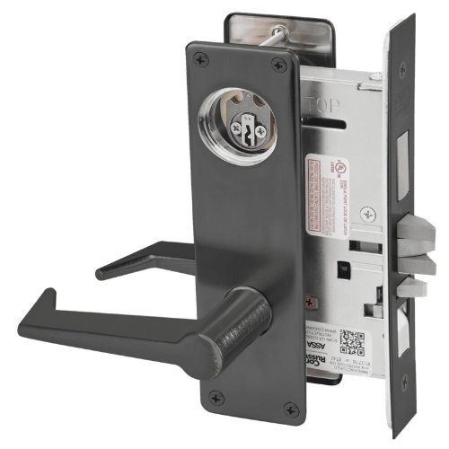 Picture of Corbin Russwin ML2067 ESN Apartment or Dormitory Mortise Lock, ES Lever, N Escutcheon