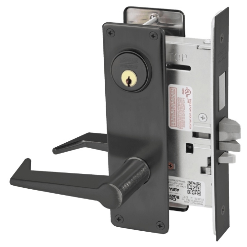 Picture of Corbin Russwin ML2072 ESN Classroom Intruder Mortise Lock, ES Lever, N Escutcheon