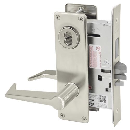 Picture of Corbin Russwin ML2072 ESN Classroom Intruder Mortise Lock, ES Lever, N Escutcheon