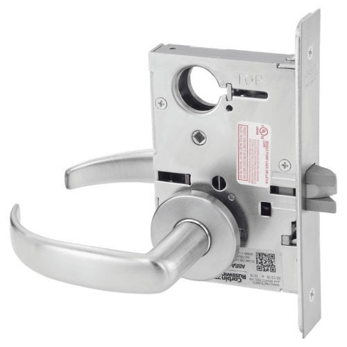 Picture of Corbin Russwin ML2010 PSA Passage or Closet Mortise Lock, PS Lever, A Rose
