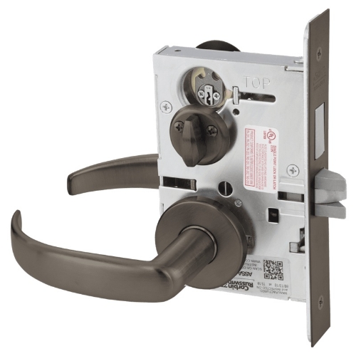 Picture of Corbin Russwin ML2030 PSA Privacy, Bedroom or Bathroom Mortise Lock, PS Lever, A Rose