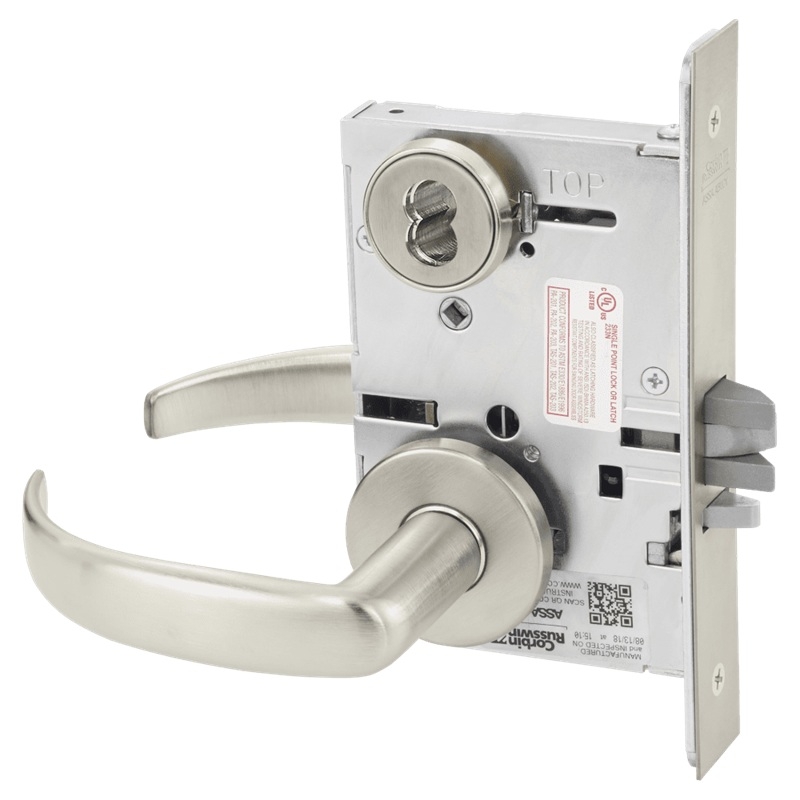 Picture of Corbin Russwin ML2057 PSA Storeroom or Closet Mortise Lock, PS Lever, A Rose