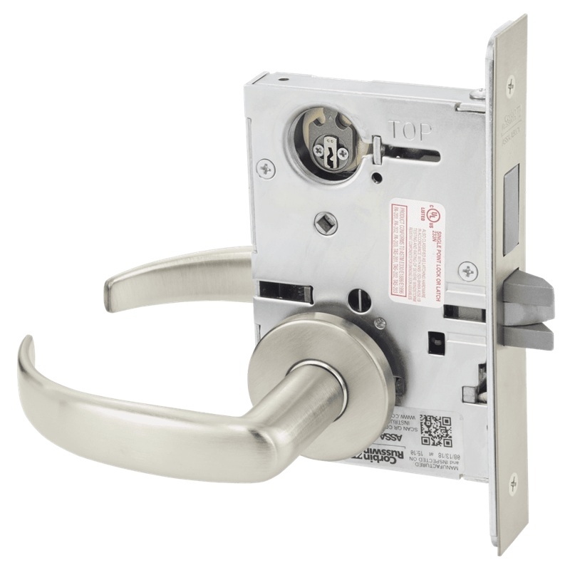 Picture of Corbin Russwin ML2065 PSA Dormitory or Entrance Mortise Lock, PS Lever, A Rose
