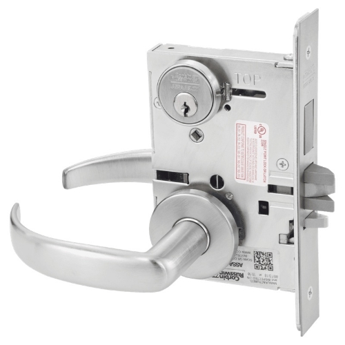 Picture of Corbin Russwin ML2075 PSA Security Entrance or Office Mortise Lock, PS Lever, A Rose