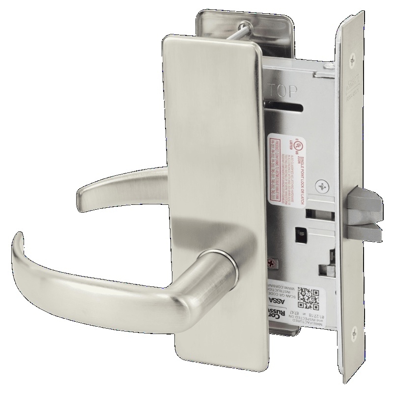 Picture of Corbin Russwin ML2010 PSM Passage or Closet Mortise Lock, PS Lever, M Escutcheon