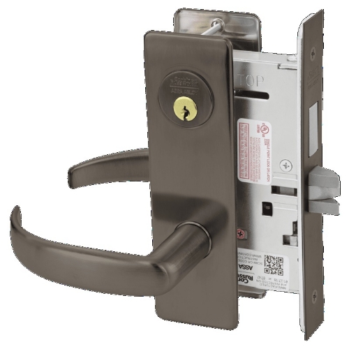 Picture of Corbin Russwin ML2022 PSM Store Door Mortise Lock, PS Lever, M Escutcheon