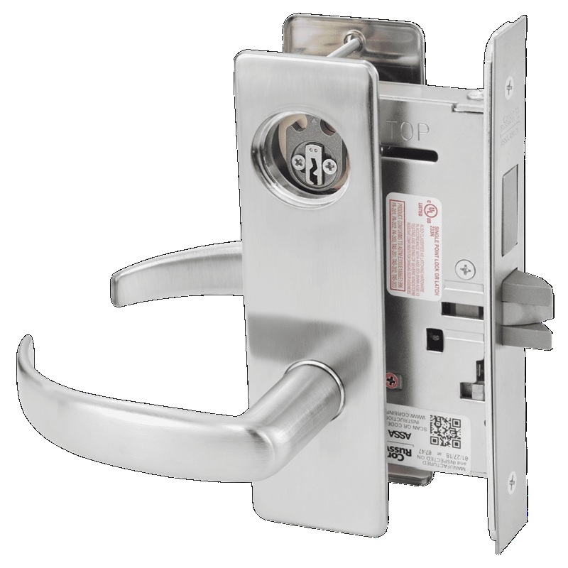 Picture of Corbin Russwin ML2022 PSM Store Door Mortise Lock, PS Lever, M Escutcheon