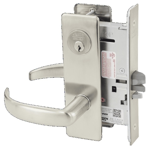 Picture of Corbin Russwin ML2032 PSM Institution or Utility Mortise Lock, PS Lever, M Escutcheon
