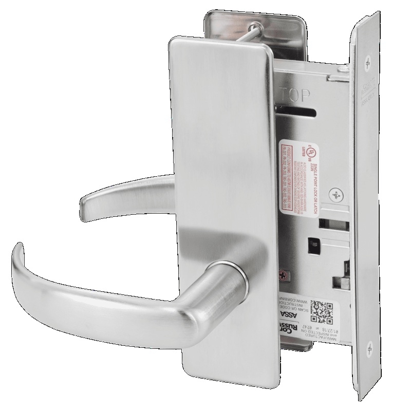 Picture of Corbin Russwin ML2070 PSM Full Dummy Trim Mortise Lock, PS Lever, M Escutcheon