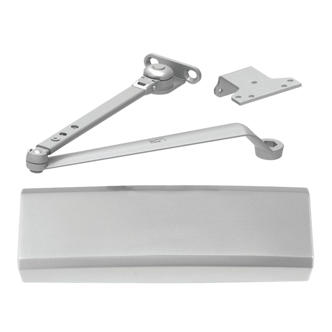 Picture of LCN 4050A HW/PA Heavy Duty Cast Aluminum Door Closer - Hold-Open Arm