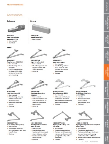 Picture of LCN 4030-61 Blade Stop Spacer