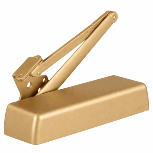 Picture of Stanley QDC117 R Grade 1 Extra Heavy Duty Door Closer - Fully Adjustable - Cast Iron Body - Extra Duty Arm with Stop - Full Sized Rounded  Plastic Cover