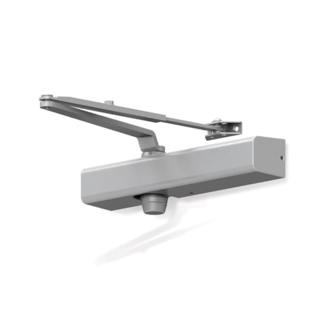 Picture of Falcon SC81A SS Door Closer - Spring N Stop, Attached PA Bracket