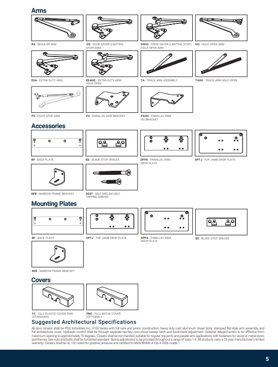 Picture of PDQ 999032 SCS-1 SPRING CUSHION STOP