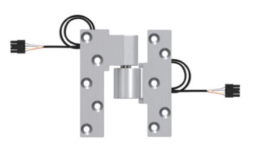 Picture of Ives 7227PT INT TW4 US26D Intermediate Pivot, 3/4" Offset, 4-Wire Power Transfer, Satin Chrome