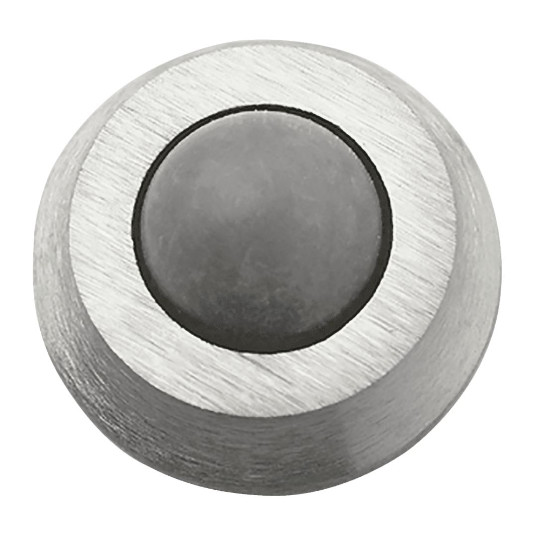Picture of Rockwood 430 US26D Convex Solid Cast Wall Stop OH SMS, plastic anchor Fastener