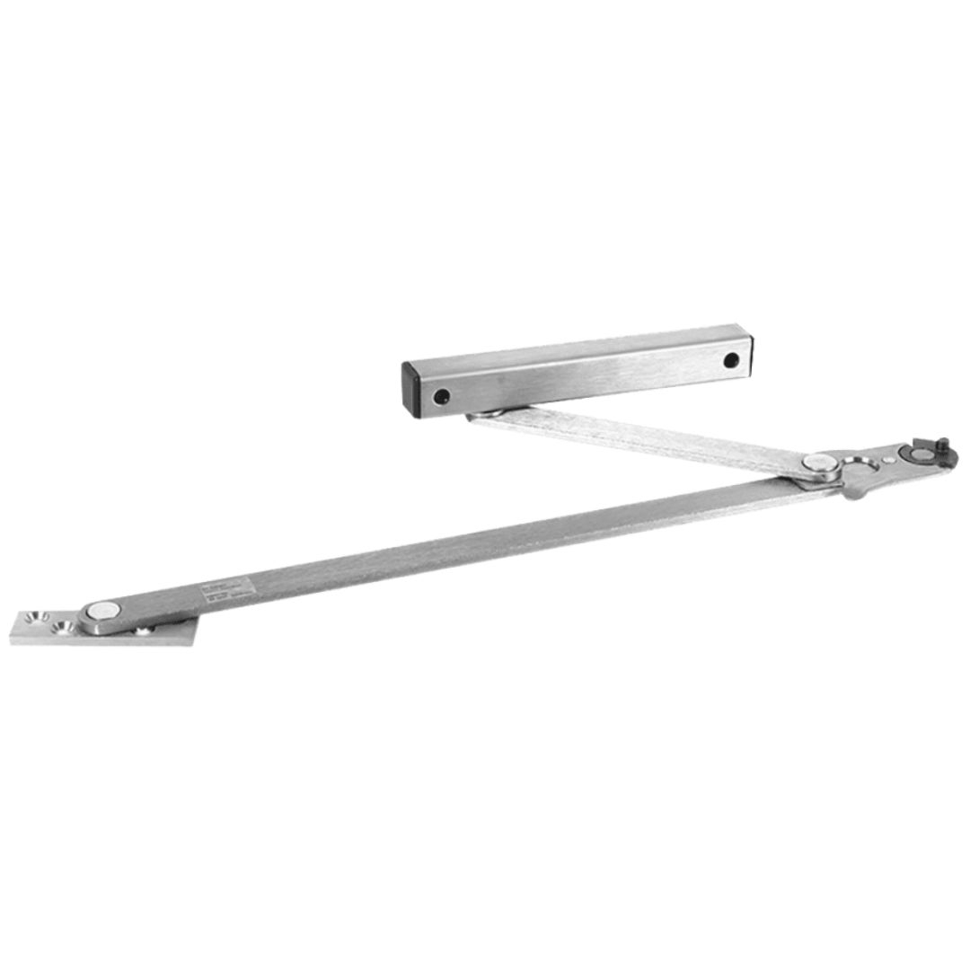 Picture of Glynn Johnson 813H Heavy Duty Surface Mount Overhead Door Stop / Hold 27-1/16" - 33" Door